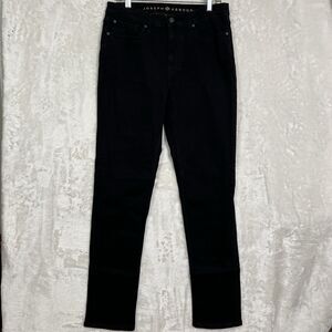 Men’s Joseph Abound Jeans Sz 33x32 Black Classic Slim Fit Straight Leg Stretch
